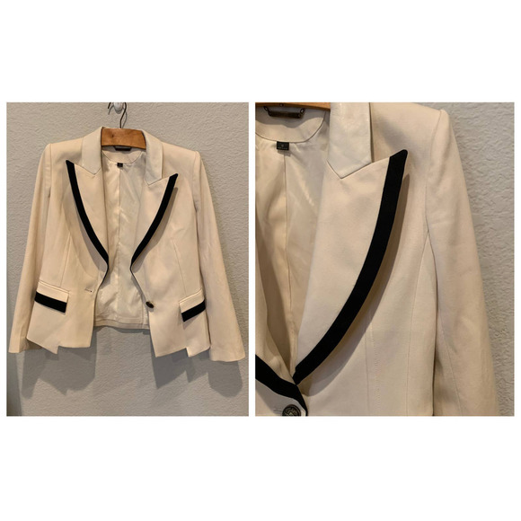 Rachel Zoe 'Foster' Peak Lapel Single Button Jacket (0) - Picture 4 of 6